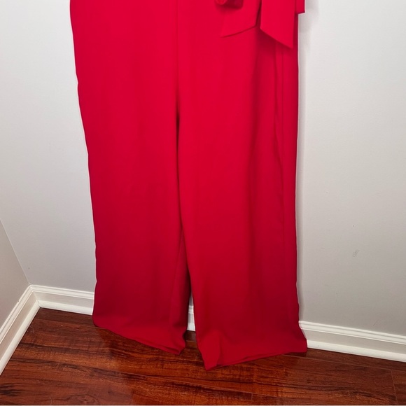 Francesca's Claudia Tied Ruffled Jumpsuit Women Size Medium NEW - Picture 11 of 11